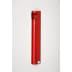 Roter Wandascher B 12 aus Metall mit Lochmuster und VAR Logo